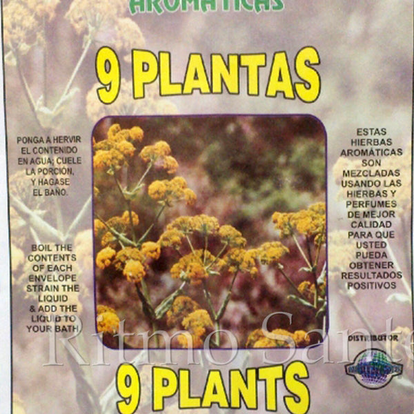 9 Plants Bath Herbs