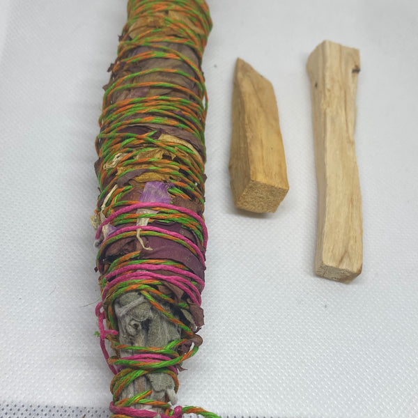 Sage Smudging & two Palo Santo