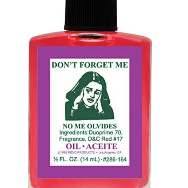 Do not forget me oil