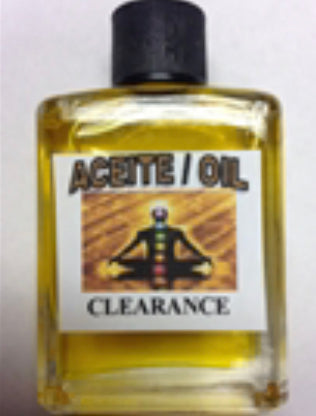 Clearance oil