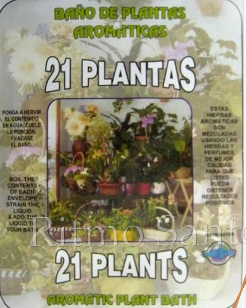 21 Plants Herb Bath