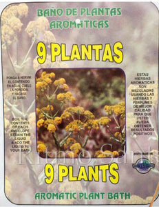 9 Plants Bath Herbs