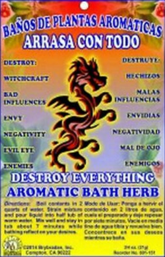 Destroy Everything Bath Herb Pisces Studio