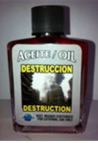 Destruction oil