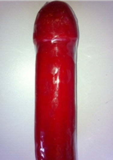 Male Red Penis Candle