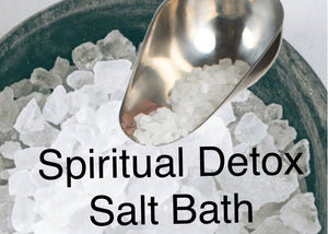 Spiritual Dextox Salt Bath